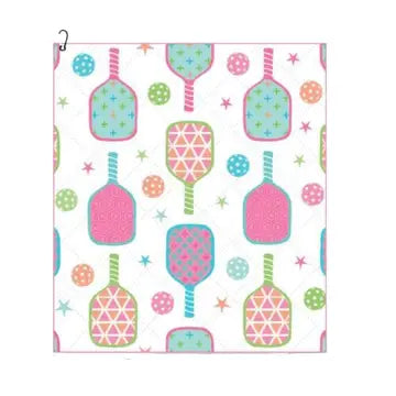 Pickle Ball Paddle Microfiber Athletic Towel