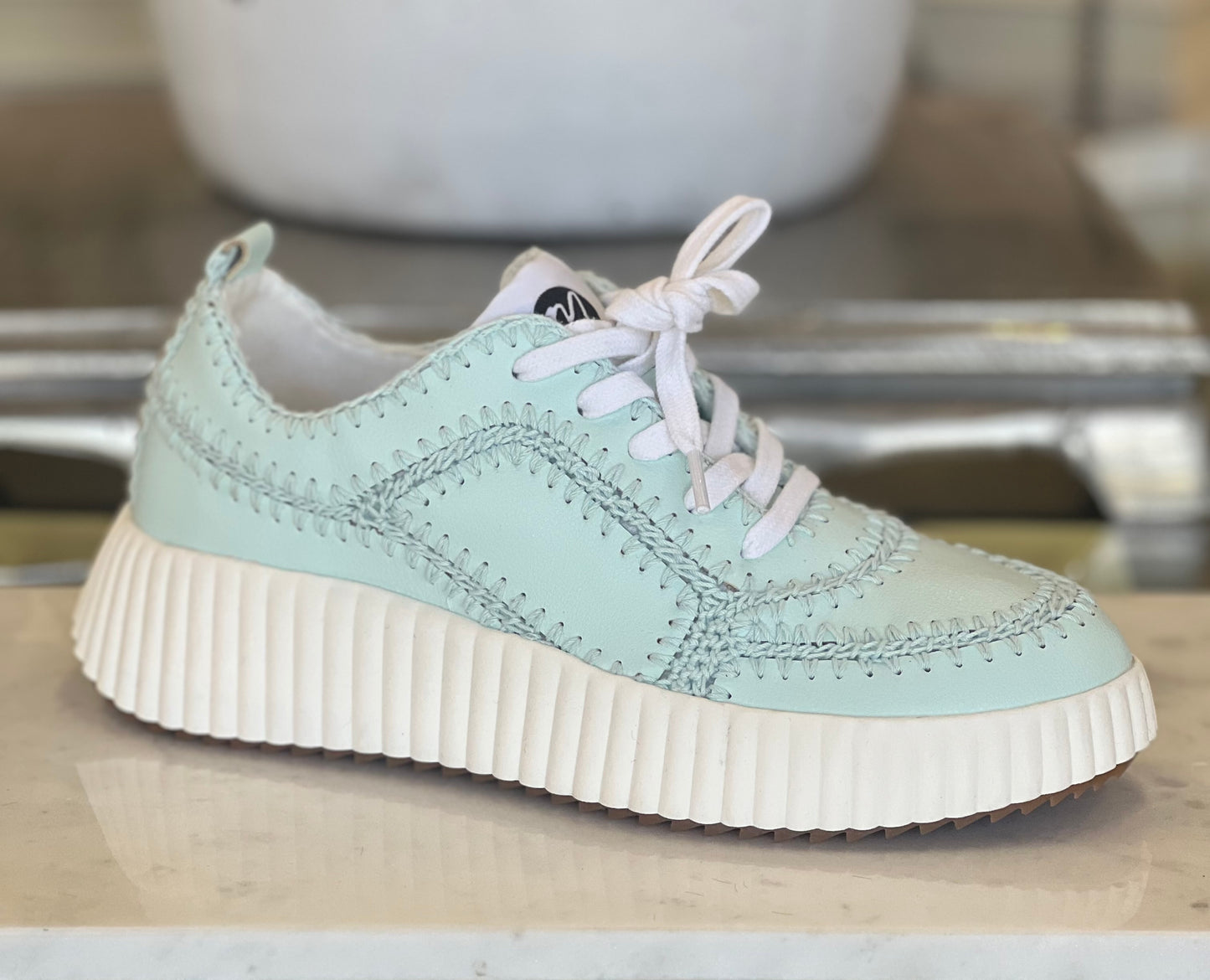 Nelson Aqua Sneakers