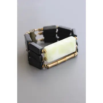 Stone & Jade Bracelet