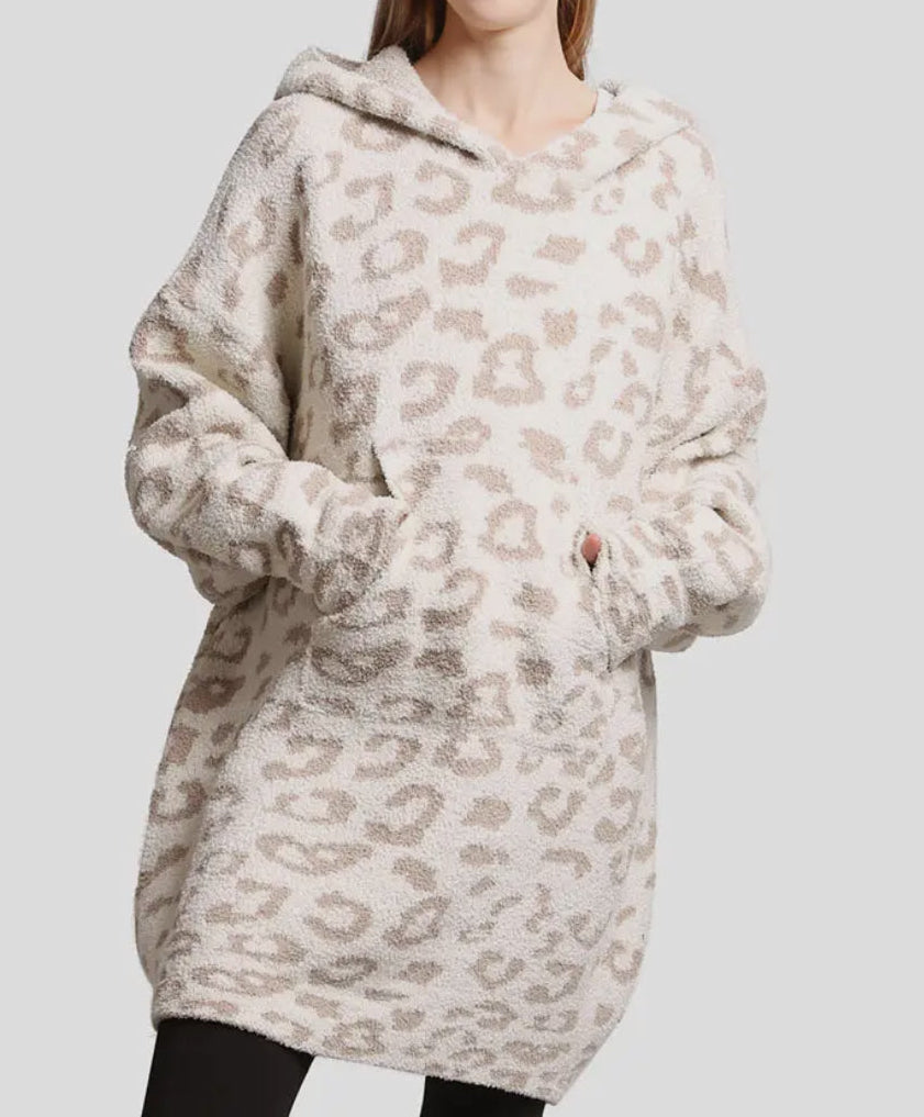 Hooded Snuggie with pocket-One Size
