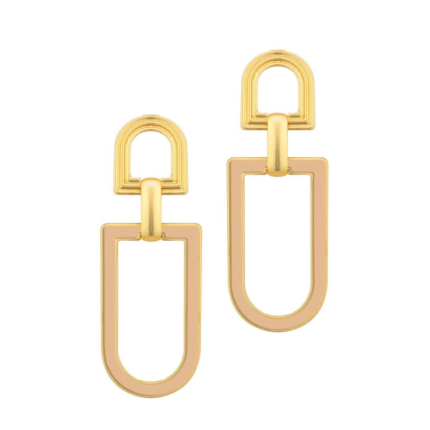 White Gold Earrings