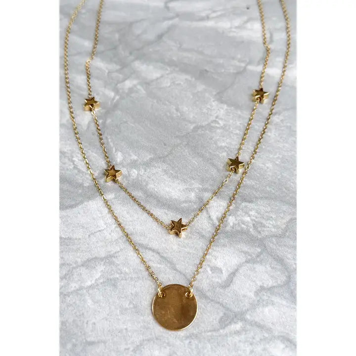 2-Layer Gold Neclace