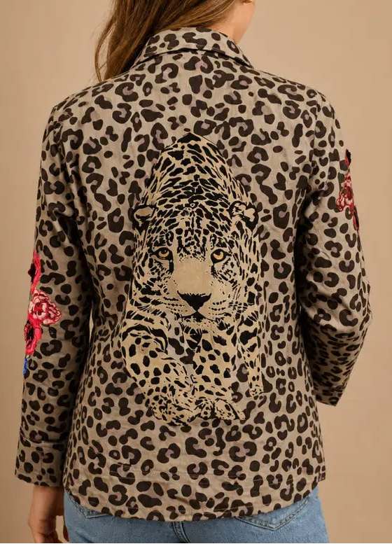 Leopard Print Jacket
