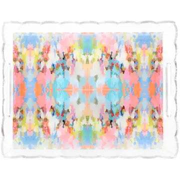 Brooks Avenue Large Scalloped Tray