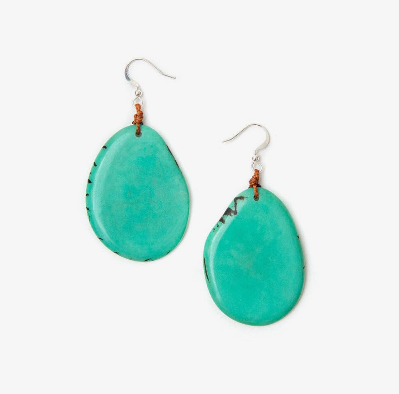 Flat Disc Earrings
