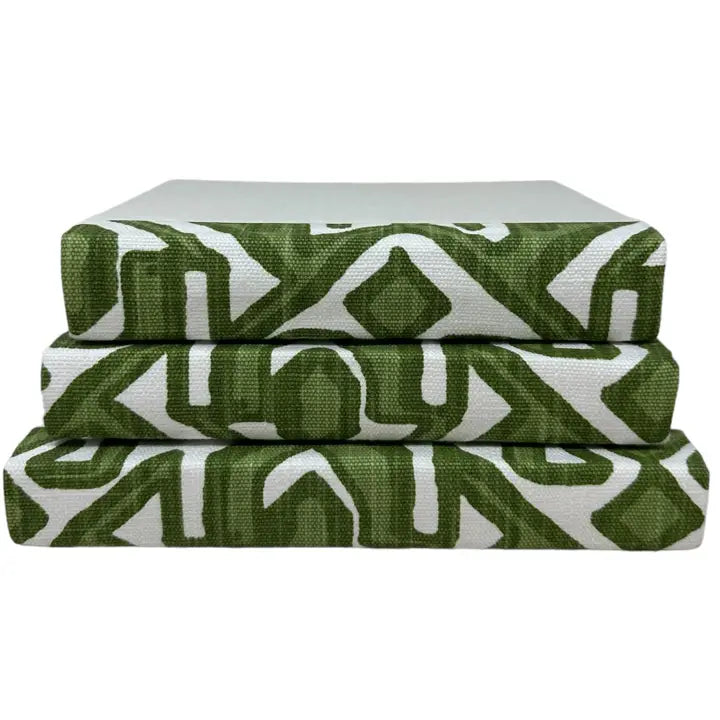 Green Geometric Book