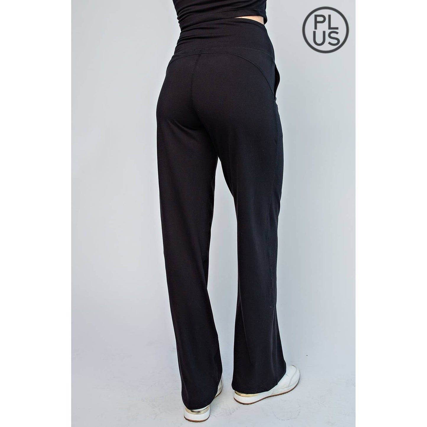 Black Butter Straight Leg Pant