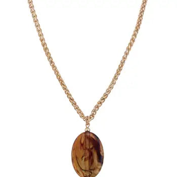 Tortoise Drop Earrings