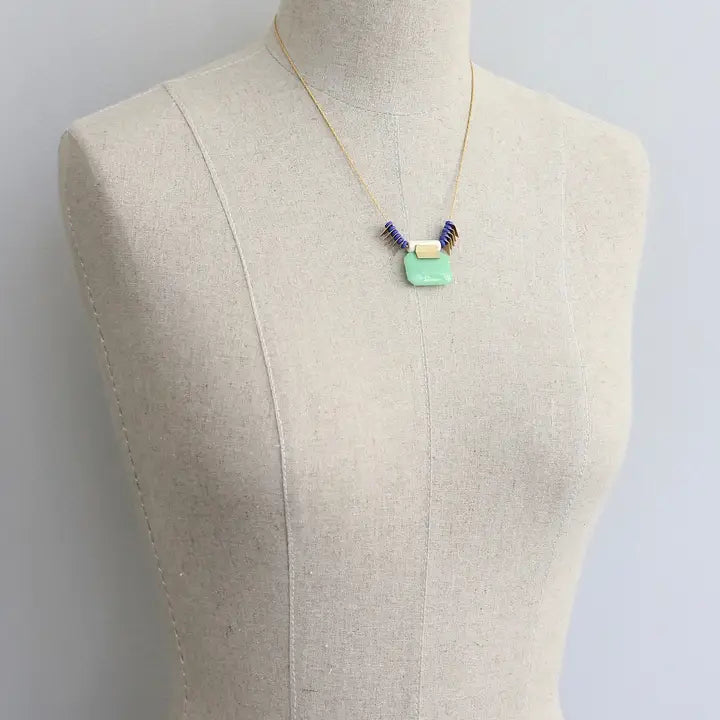 Vintage Glass Necklace