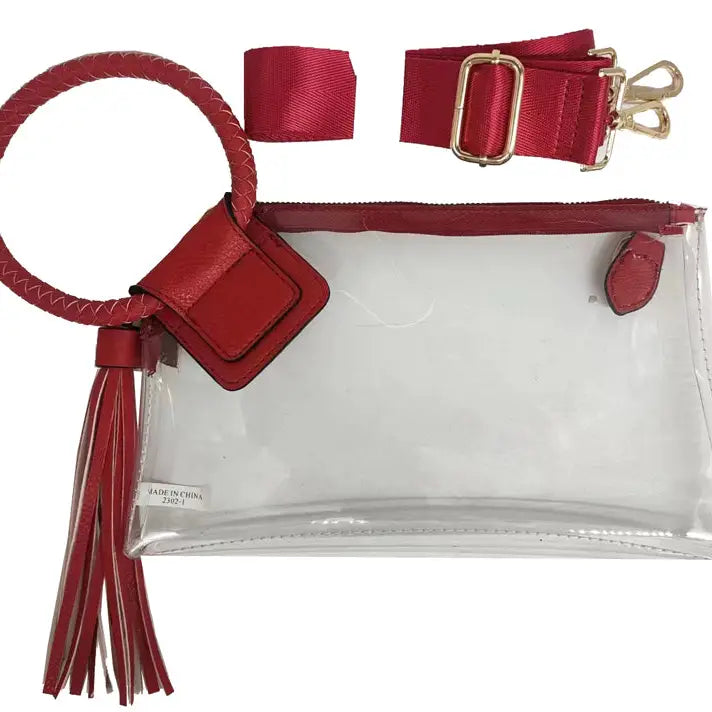 Clear Wristlet Clutch