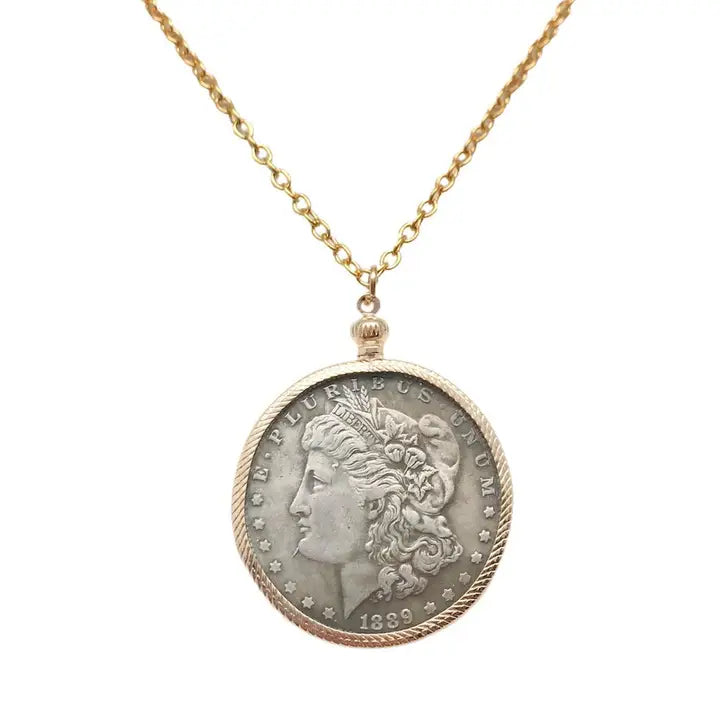 Gold Plated Liberty Necklace