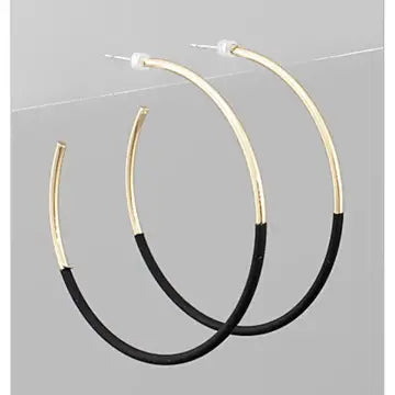 Skinny Hoop Earring