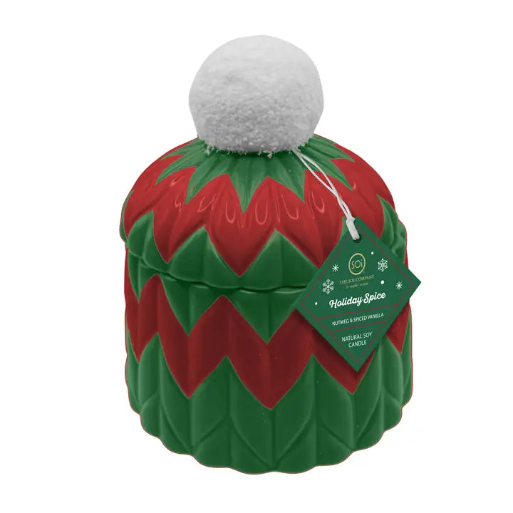 Holiday Spice 10oz Beanie Candle