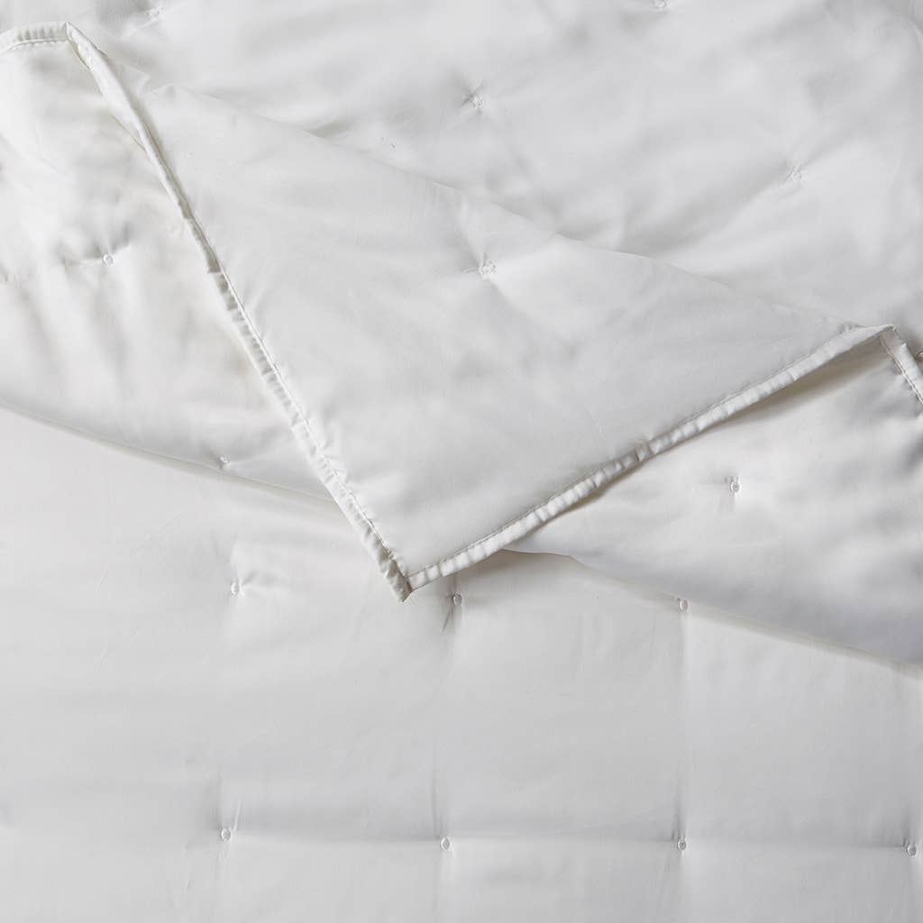 3-Piece Coverlet Set Ivory King/Cal King