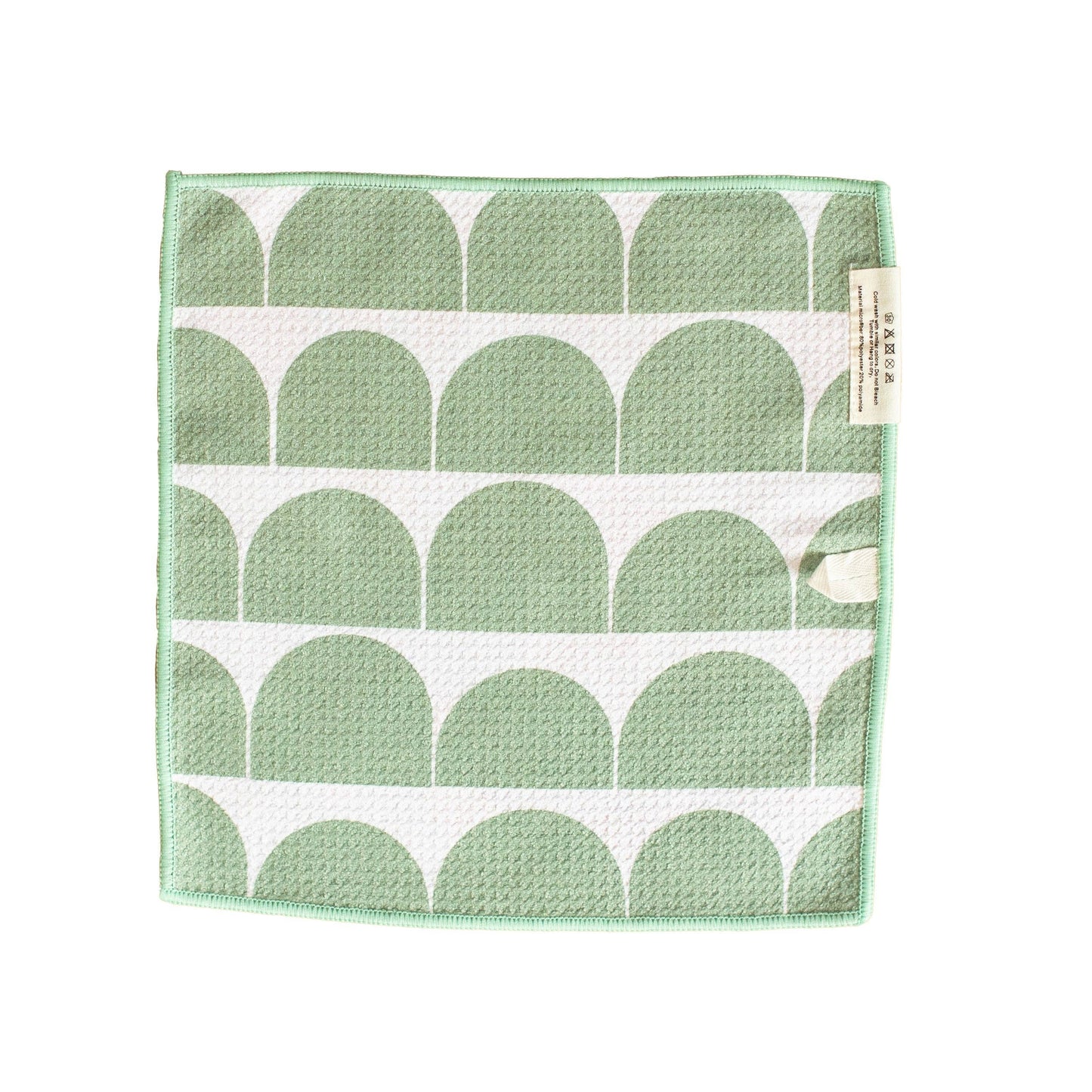 Manhattan Reversible Hand Towel Green