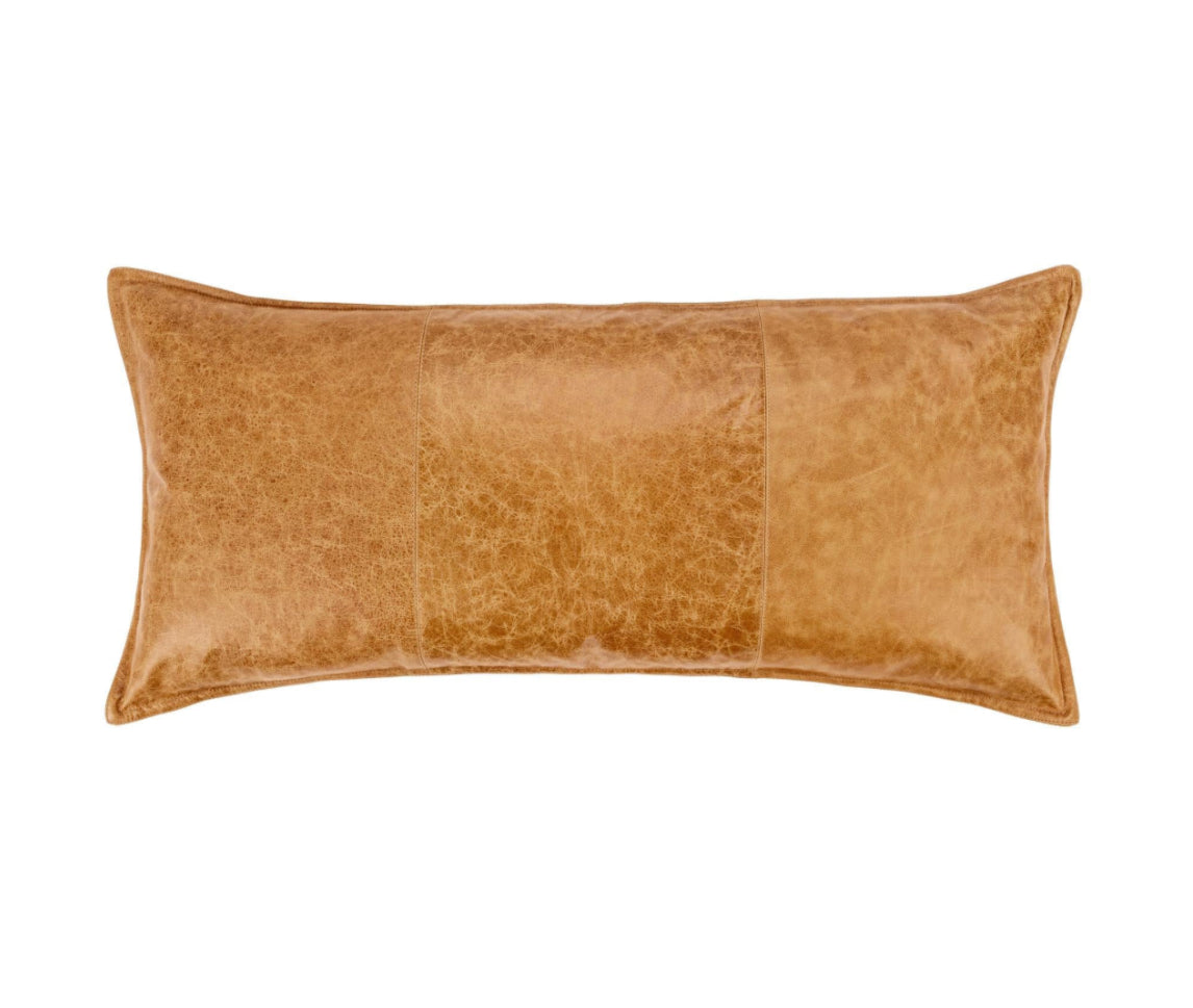 Leather Lumbar Chestnut 16x36