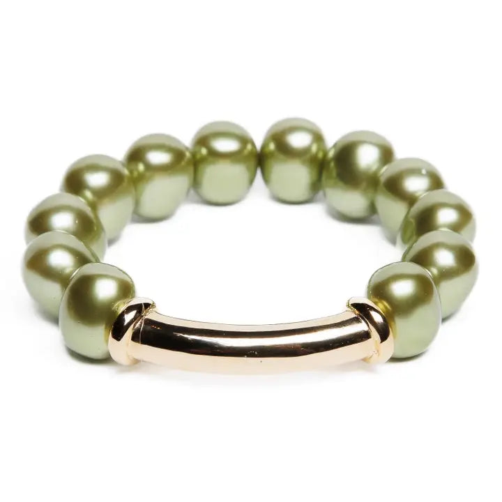 Catherine Canino Lily Pad 14k Over Brass Bracelet