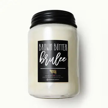 Milkhouse Candle Brown Butter Brulee 26oz.