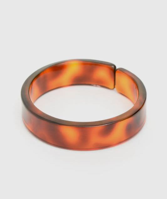 Tortoise Brown Bangle Cuff