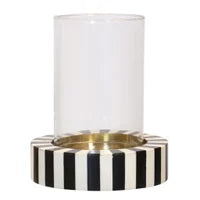 Black & White Stripe Hurricane