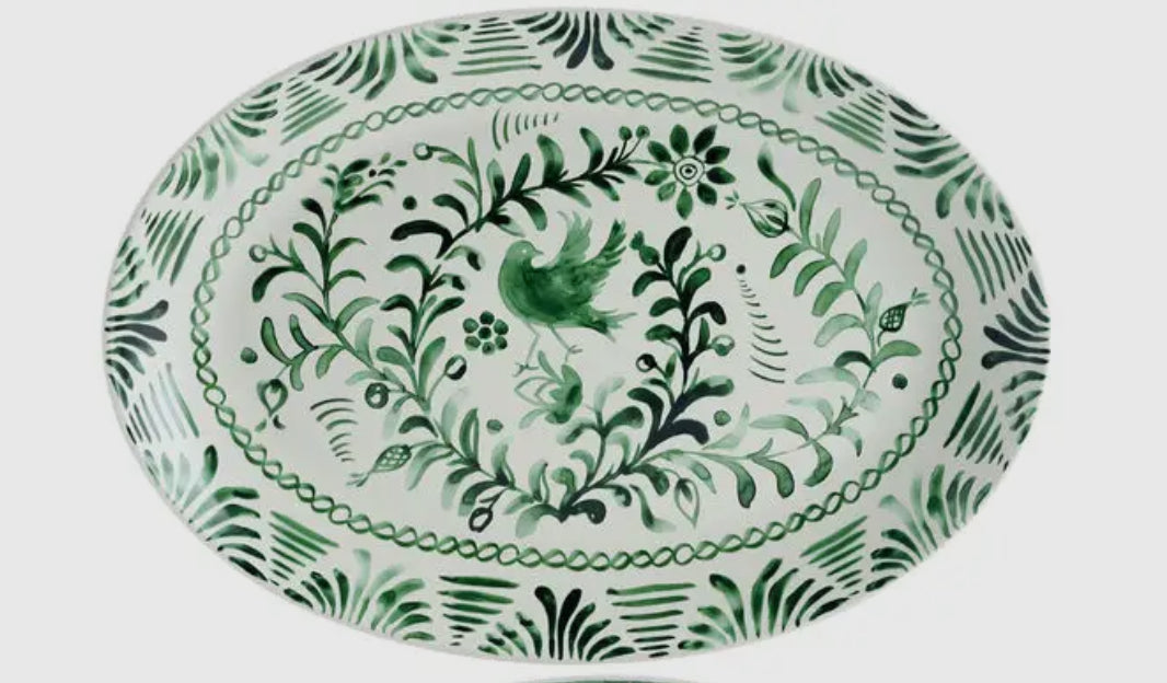 Fitz & Floyd Green Platter
