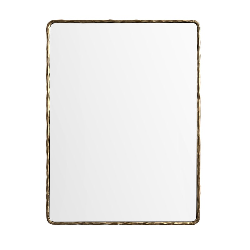 Slim Gold Frame Mirror 36"x48"