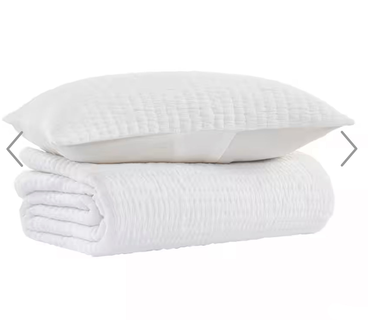 Stone Wash Cotton Quilt Set-Queen