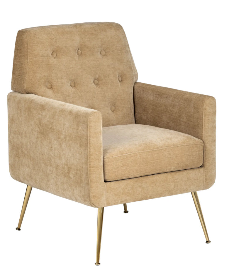 Accent Chairs-Sand 27.8"Dx26"Wx35.2"H