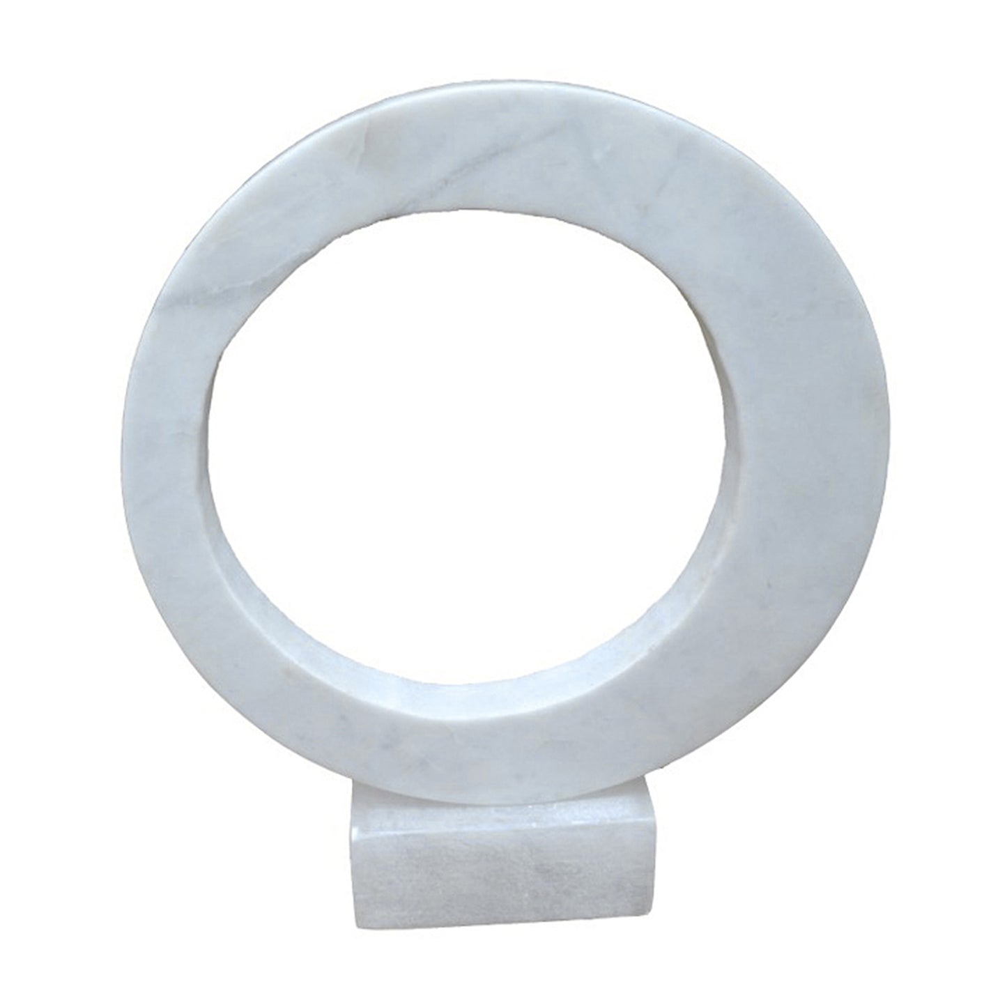 Round Alabaster Statuary