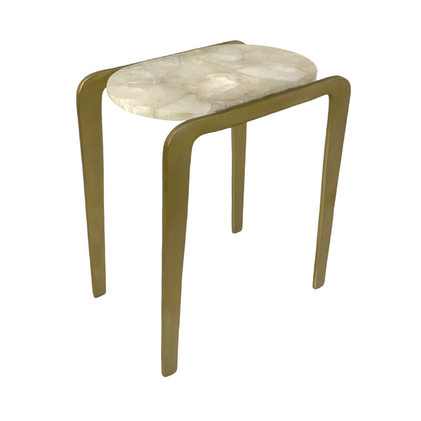 22" Quartz Top Accent Table