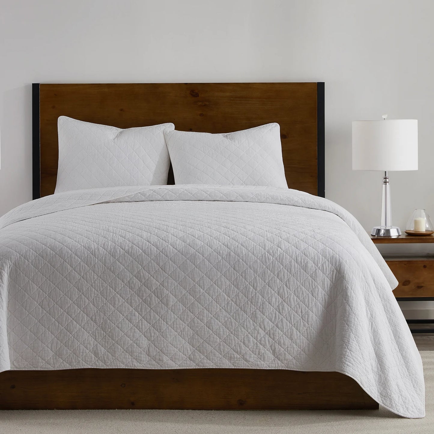 Stonewashed Cotton Quilt Set