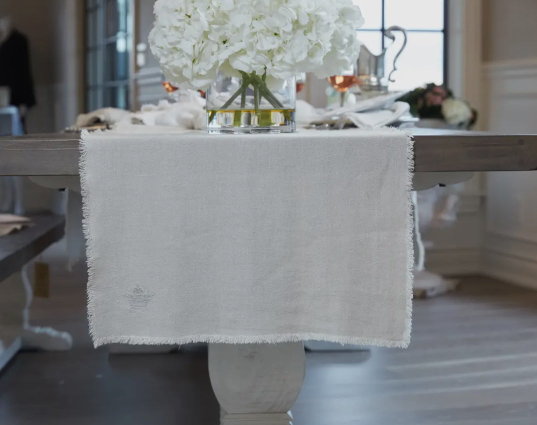 Linen Table Runner 23"x108"