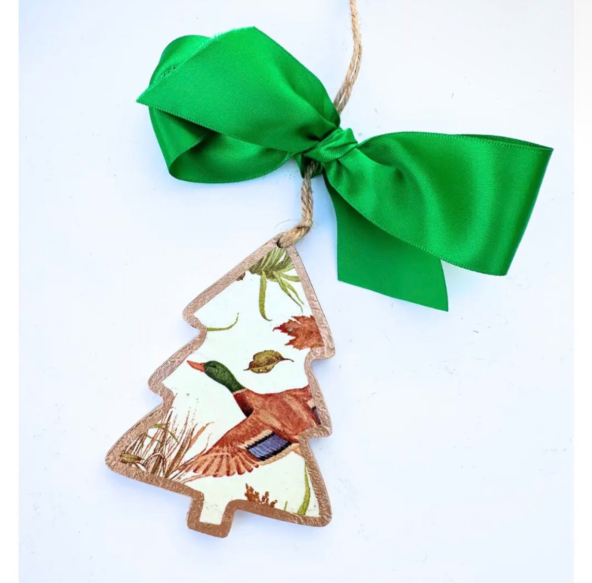 Mallard Hunt Tree Ornament