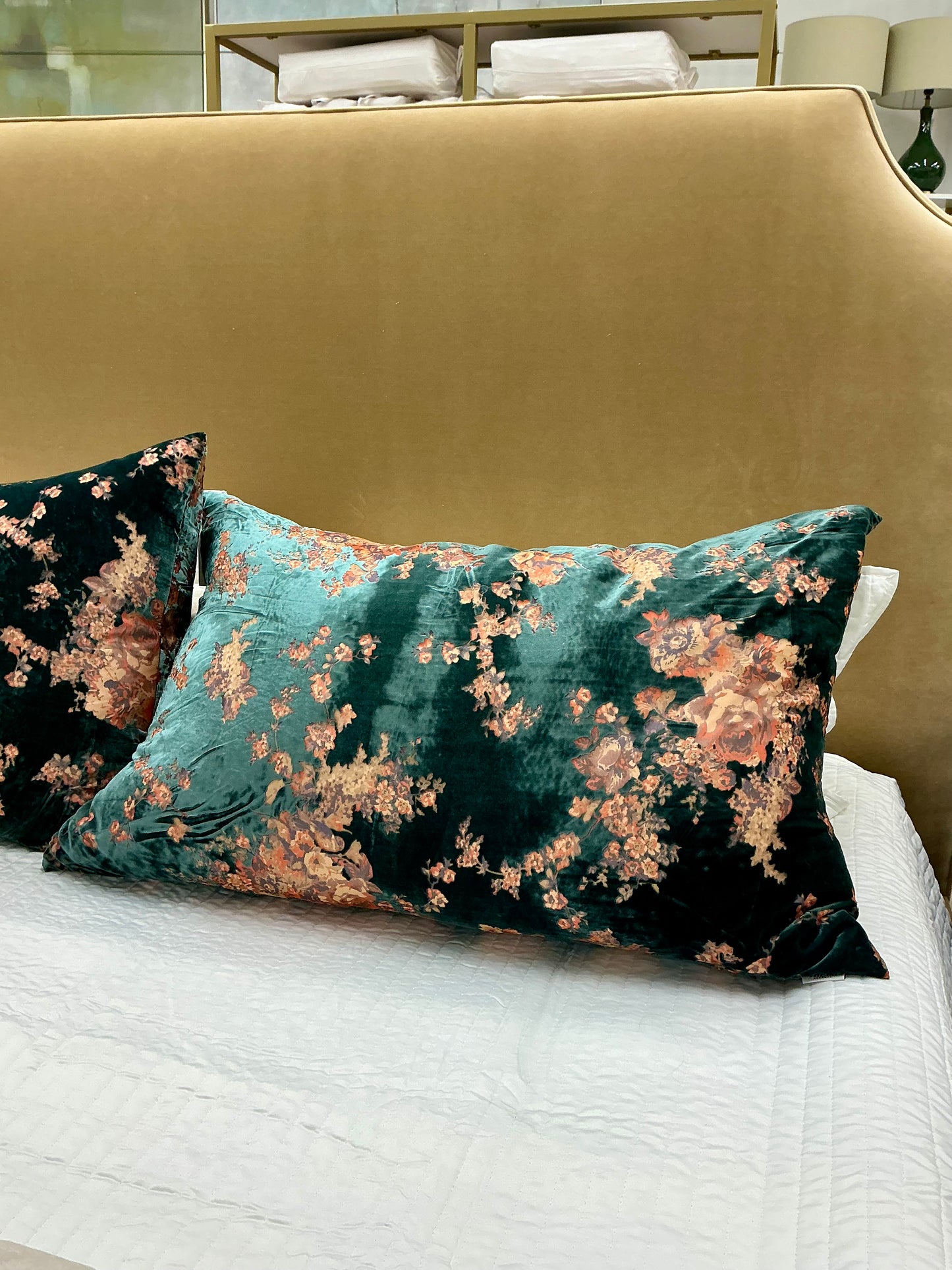 Velvet Dutch Euro Pillow 27x39 JB print