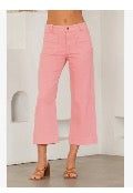 Plus Wide Leg Crop Pant