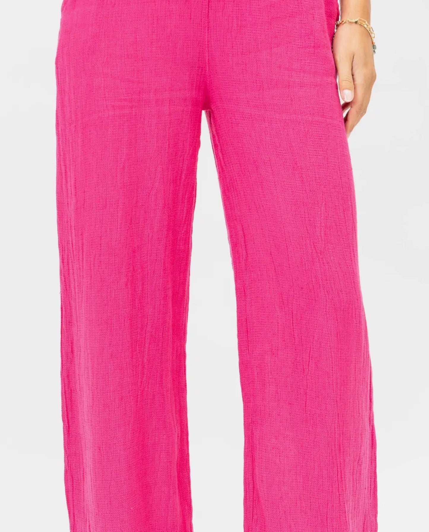 Mesh Palazzo Pant