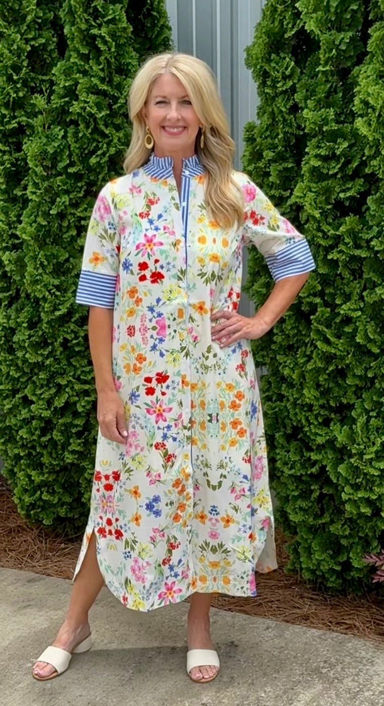 Floral Midi Dress