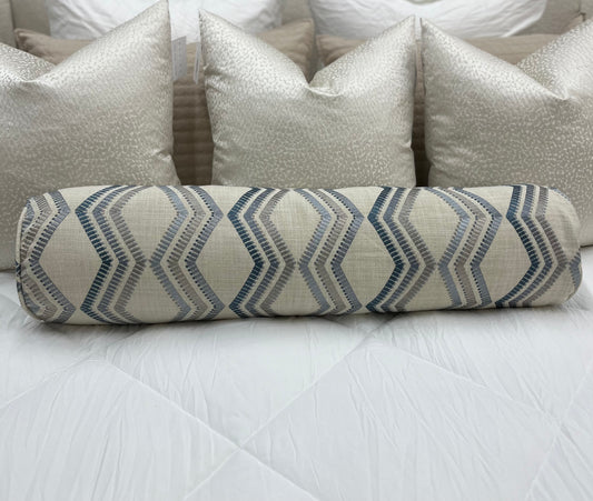 Azure Bolster Pillow 9"x36"