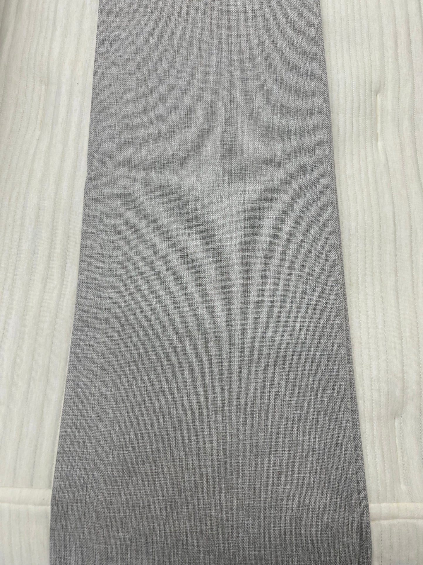 Light Grey Bed Runner 20"x100"