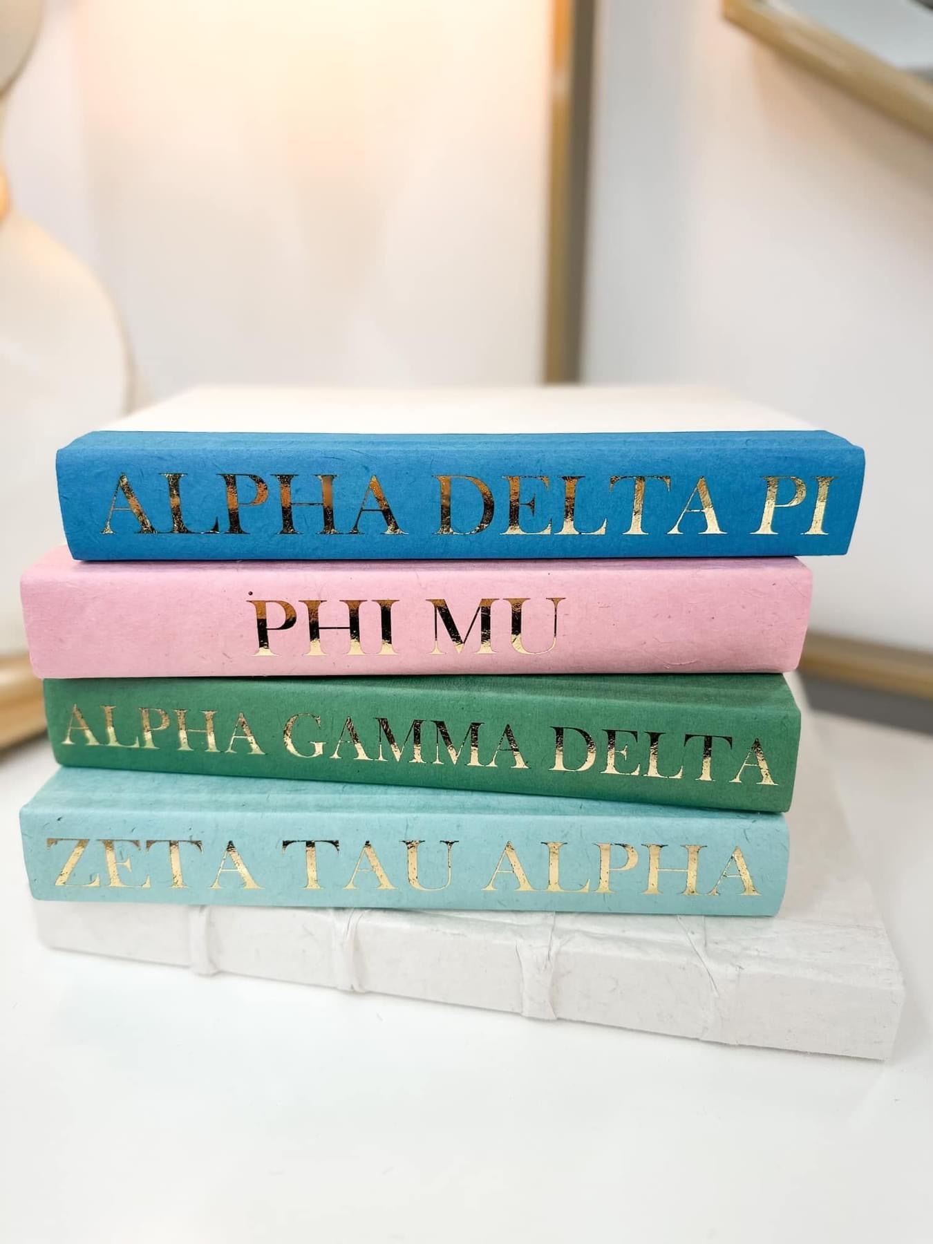 Custom Sorority Book 9.5"