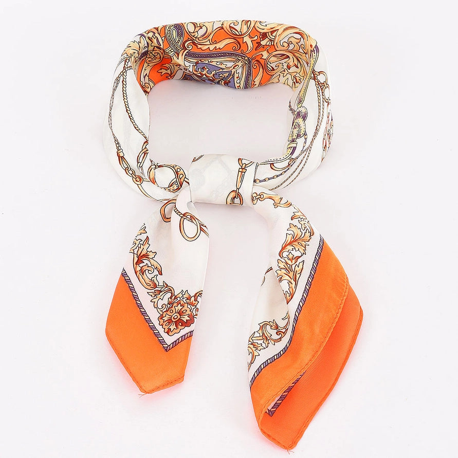 Delicate Rope Print Scarf