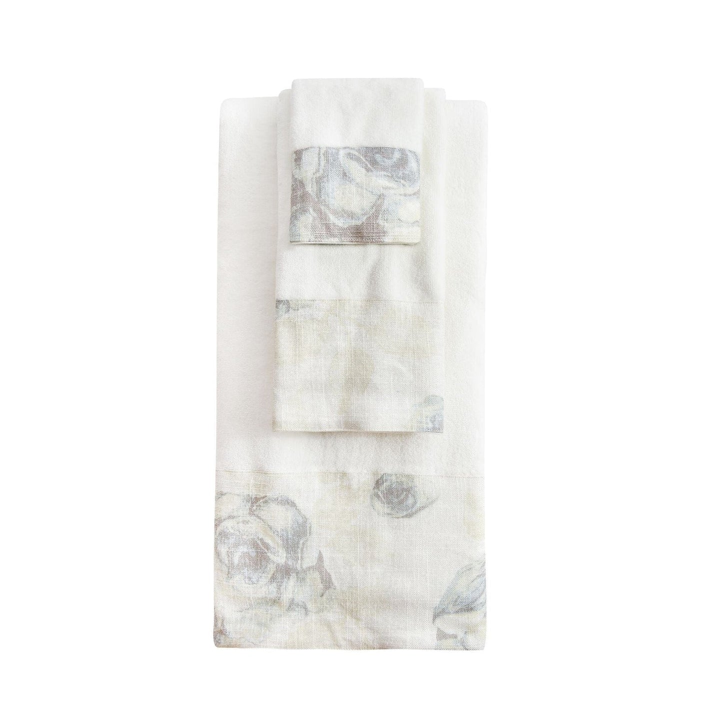 Rose Linen Towel Set
