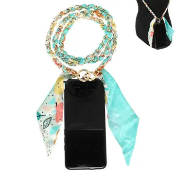 Scarf w/ Crossbody Phone Attachment