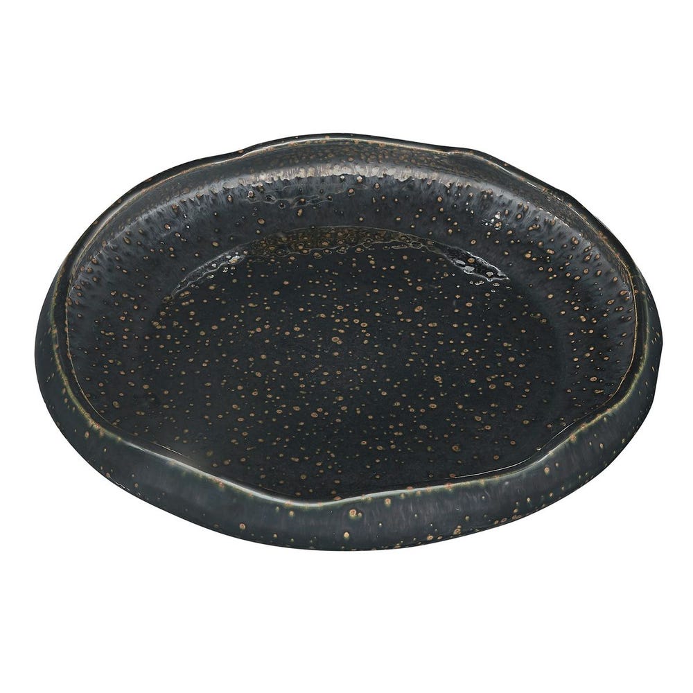 Black Ripple Indoor/Outdoor Bowl