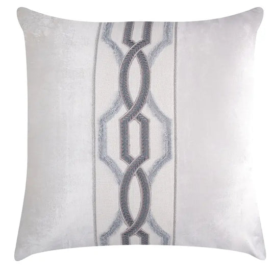 Blue & Birch Velvet Pillow 22"