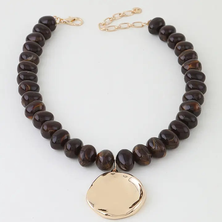Beaded Statement Necklace