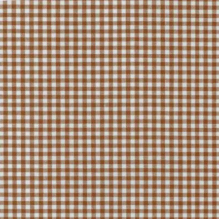 Brown Gingham Sash 74"