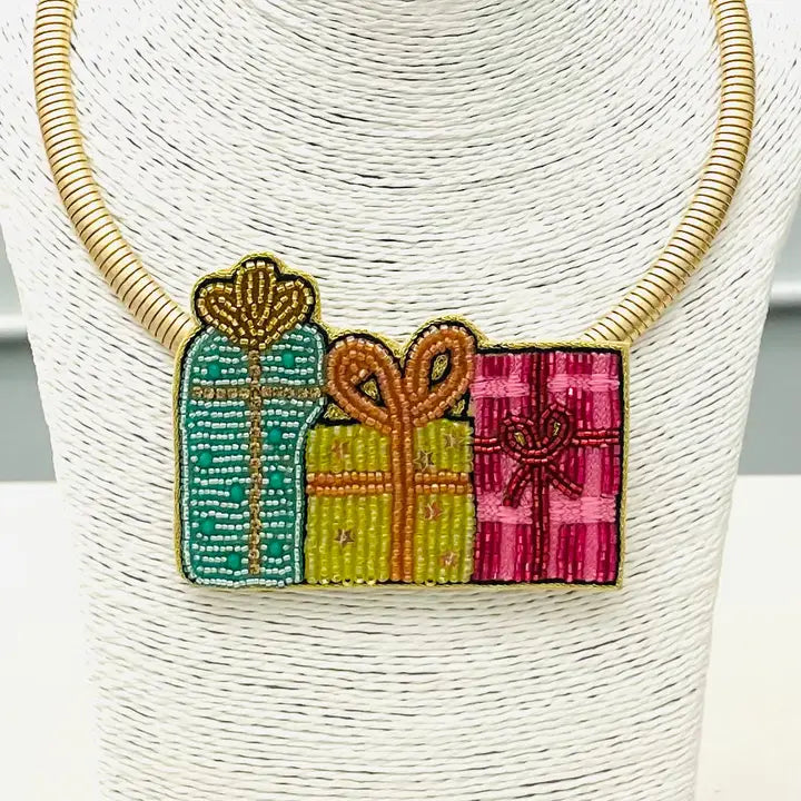 Gift Box Necklace