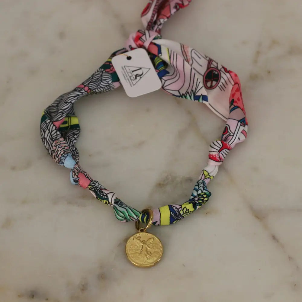 Coin Scarf Necklace
