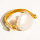 18k Pearl Ring
